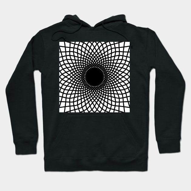 lines mandala Hoodie by Fast Art